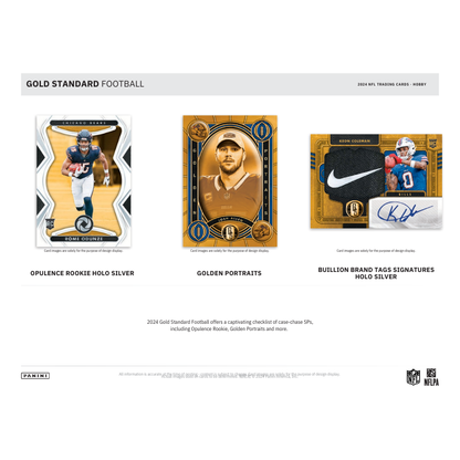 2024 Panini Gold Standard Football Hobby 12 Box Case