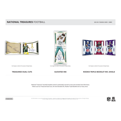 2023 Panini National Treasures Football Hobby Box