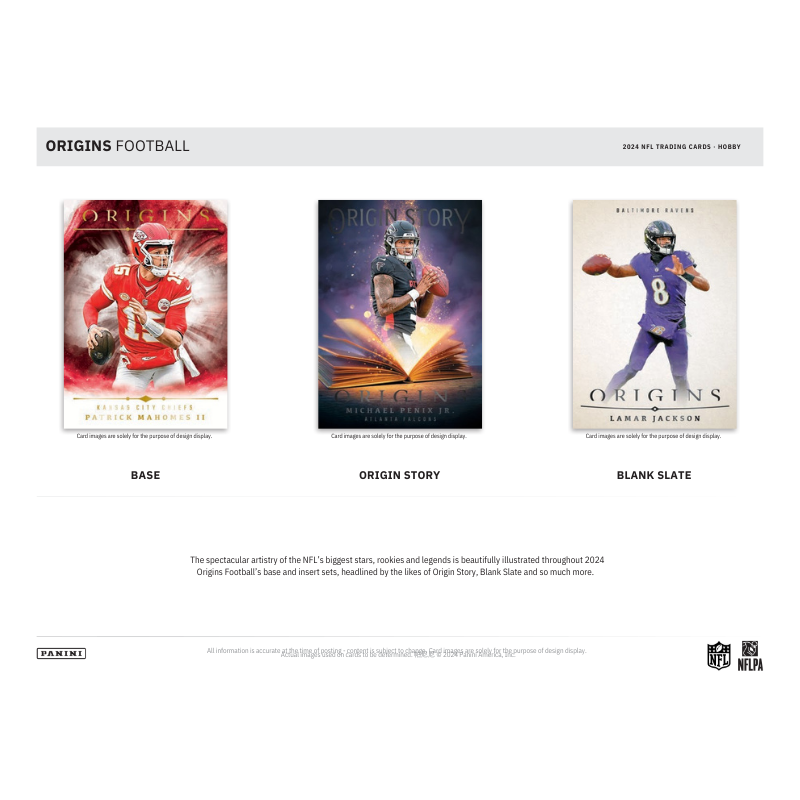 2024 Panini Origins Football Hobby 16 Box Case