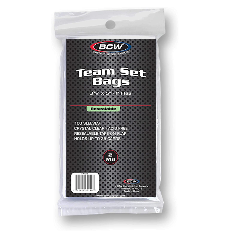 BCW Team Set Bags (100ct)