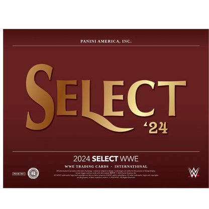2024 Panini Select WWE Hobby International Box