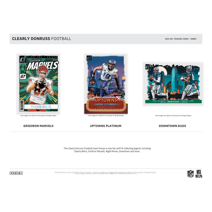2024 Panini Clearly Donruss Football Hobby Box