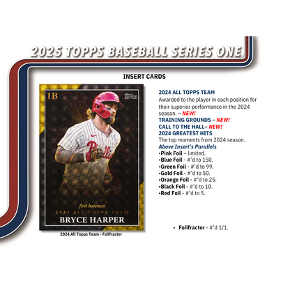 2025 Topps Series 1 Baseball Jumbo Box