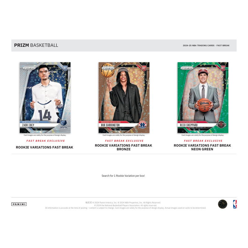 2024/25 Panini Prizm Basketball Fast Break Box