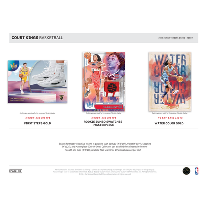 2024/25 Panini Court Kings Basketball Hobby Box