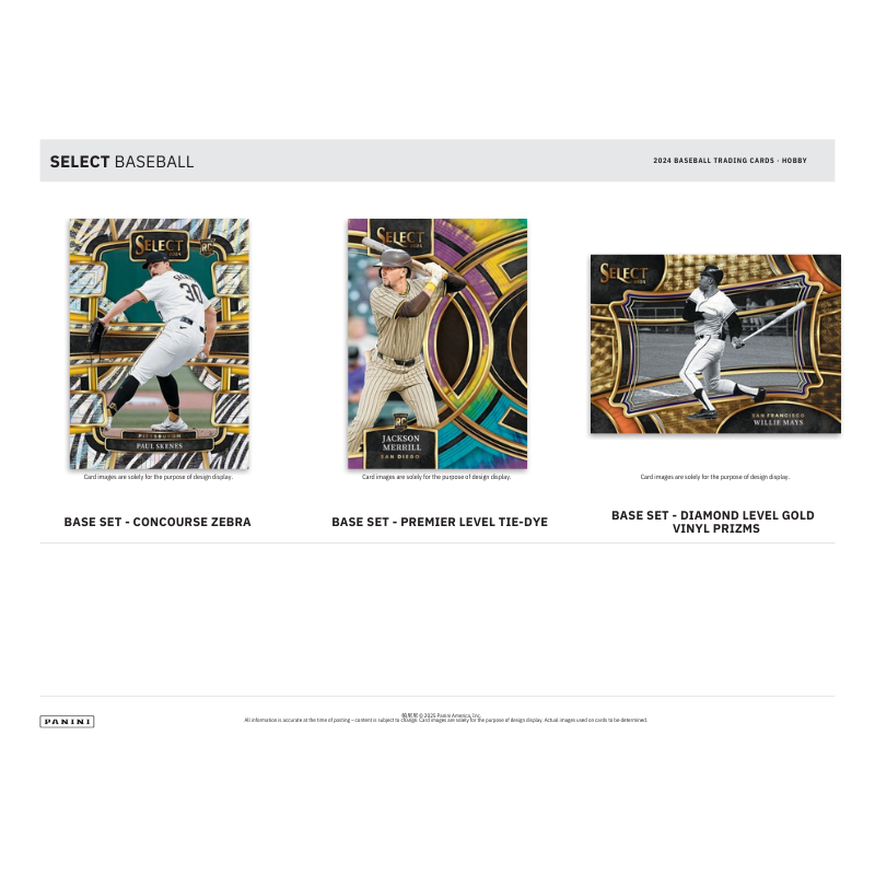 2024 Panini Select Baseball Hobby Box