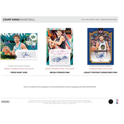 2024/25 Panini Court Kings International Blaster Box