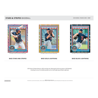 2025 Panini USA Stars & Stripes Baseball Hobby Box