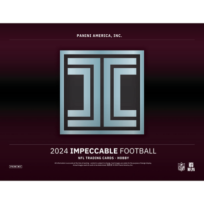 2024 Panini Impeccable Football Hobby Box