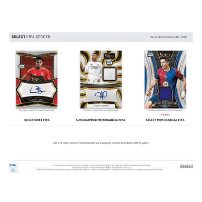 2024/25 Panini Select FIFA Soccer Hobby Box