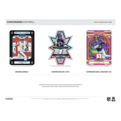 2024 Panini Contenders Football Hobby 12 Box Case
