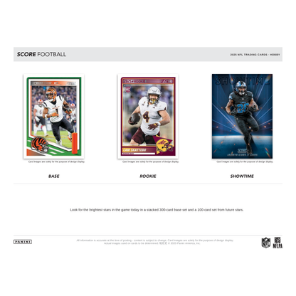 2025 Panini Score Football Hobby Box