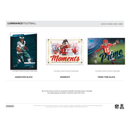 2025 Panini Luminance Football Hobby Box