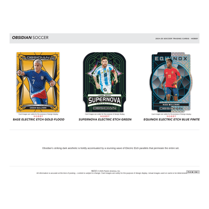 2024/25 Panini Obsidian Soccer Hobby Box