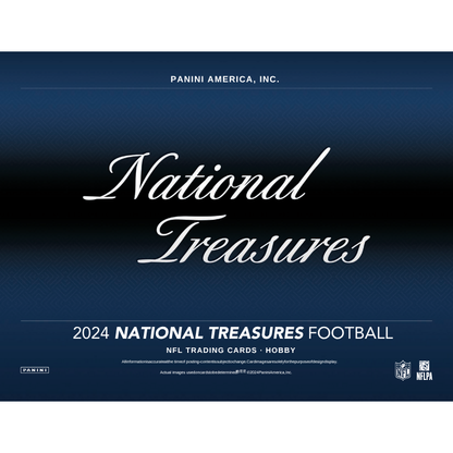 2024 Panini National Treasures Football Hobby 4 Box Case