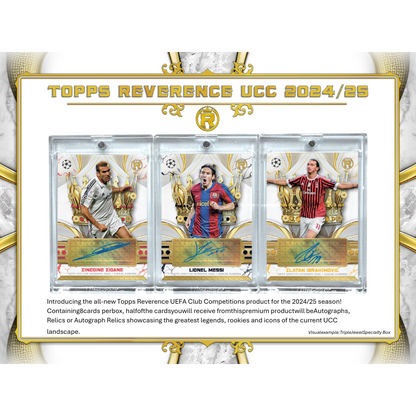 2024/25 Topps Reverence UCC Soccer Hobby Box
