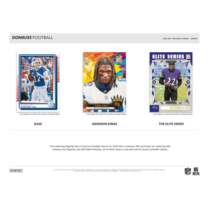 2025 Panini Donruss Football Hobby Box