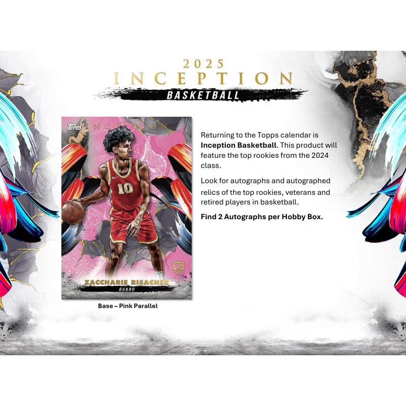 2024/25 Topps Inception Basketball Hobby Box