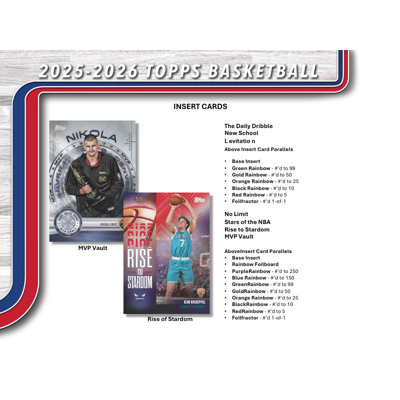 2025/26 Topps Basketball Jumbo 8 Box Case
