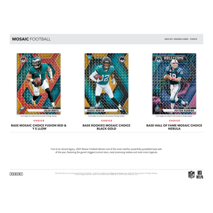 2025 Panini Mosaic Football Choice Box