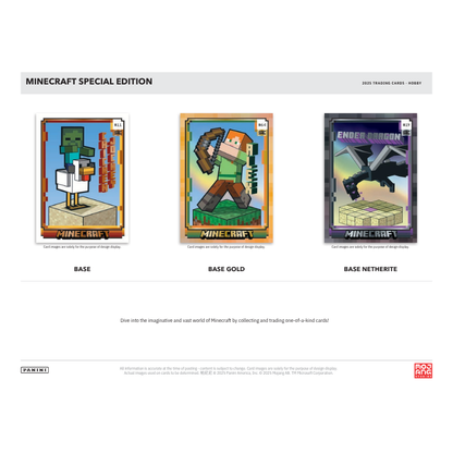 2025 Panini Minecraft Special Edition Hobby Box